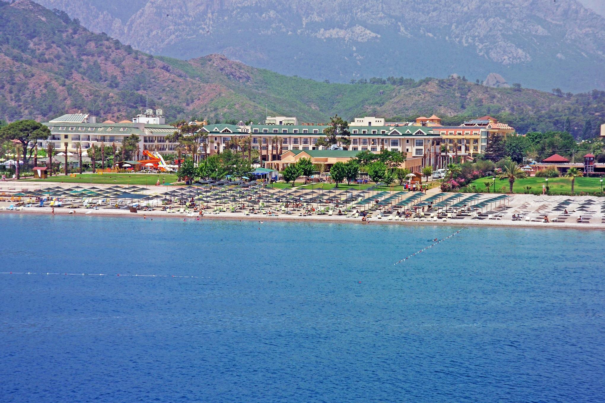 Lucida Beach Hotel Çamyuva エクステリア 写真